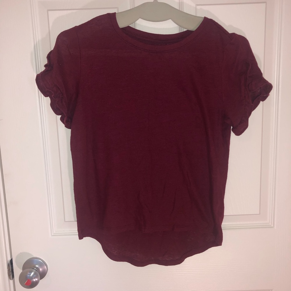 Maroon Casual Tee (XS)
